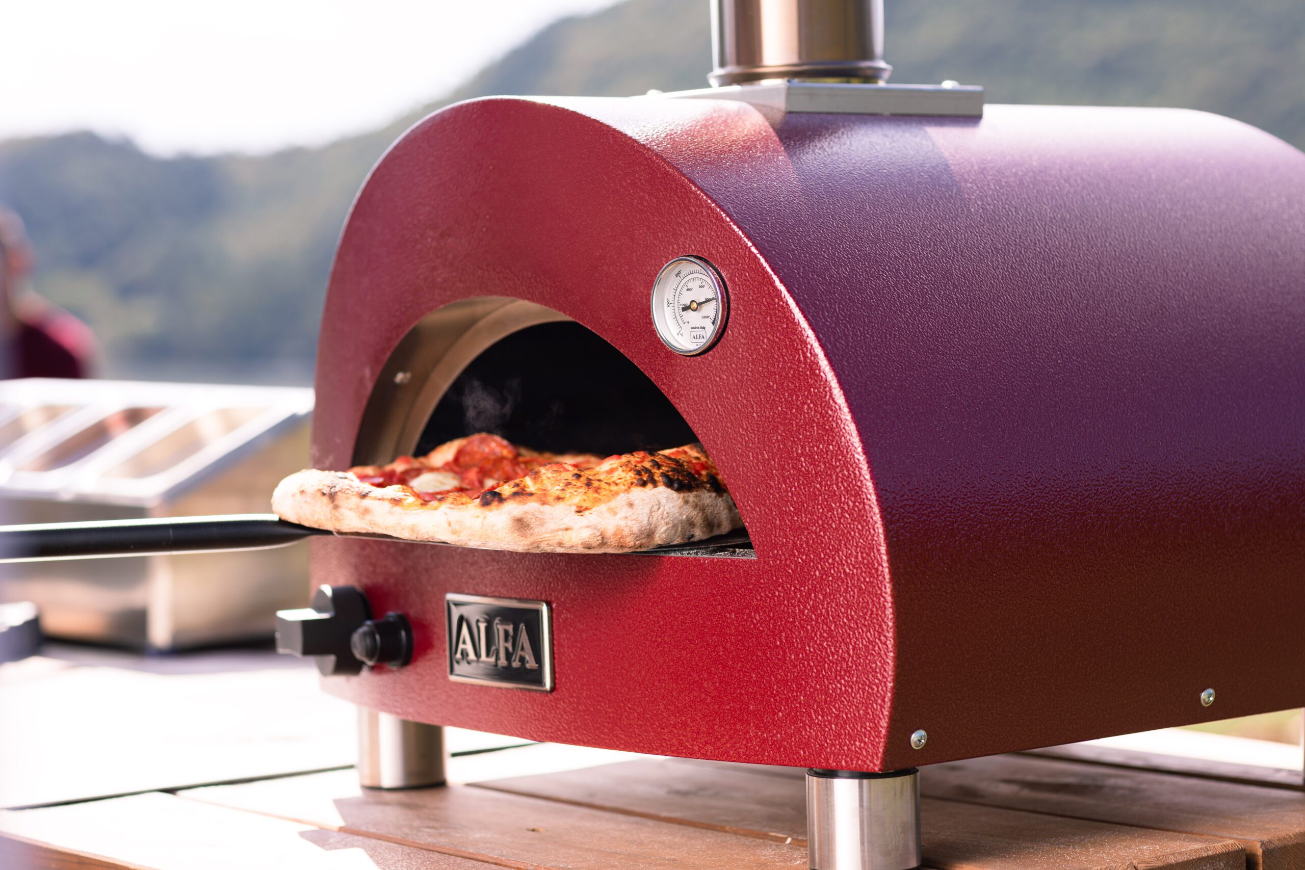 Alfaforni Moderno Portable Gas Pizza Oven | Padstow Kitchen Garden